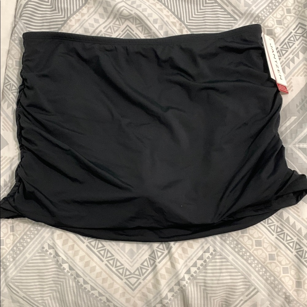Black Swim Skirt